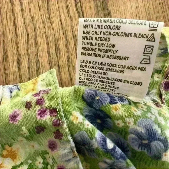 Blueberi Boulevard Vintage Infant Girls Floral Dress Size 24 Months - Picture 9 of 9